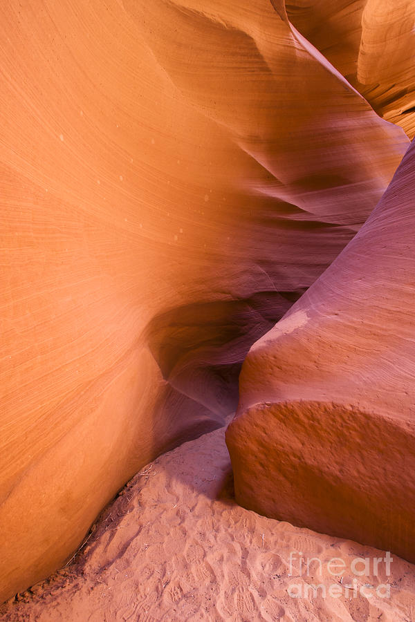 Orange canyon Photograph by Bryan Keil