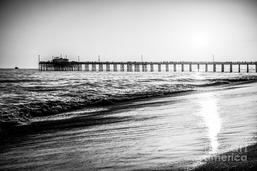Newport Beach Photograph - Orange County California Picture of Balboa Pier  by Paul Velgos
