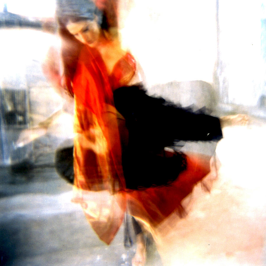 Orange Dancer 1 Photograph by Ann Tracy