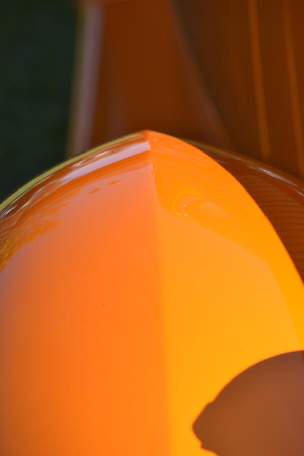 Orange Fenders Photograph by Dean Ferreira