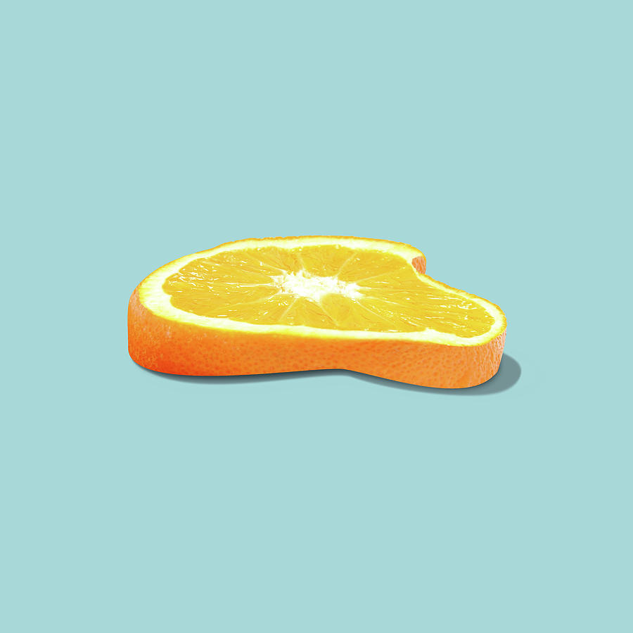 Orange Fruit Slice Photograph by Dan Cretu