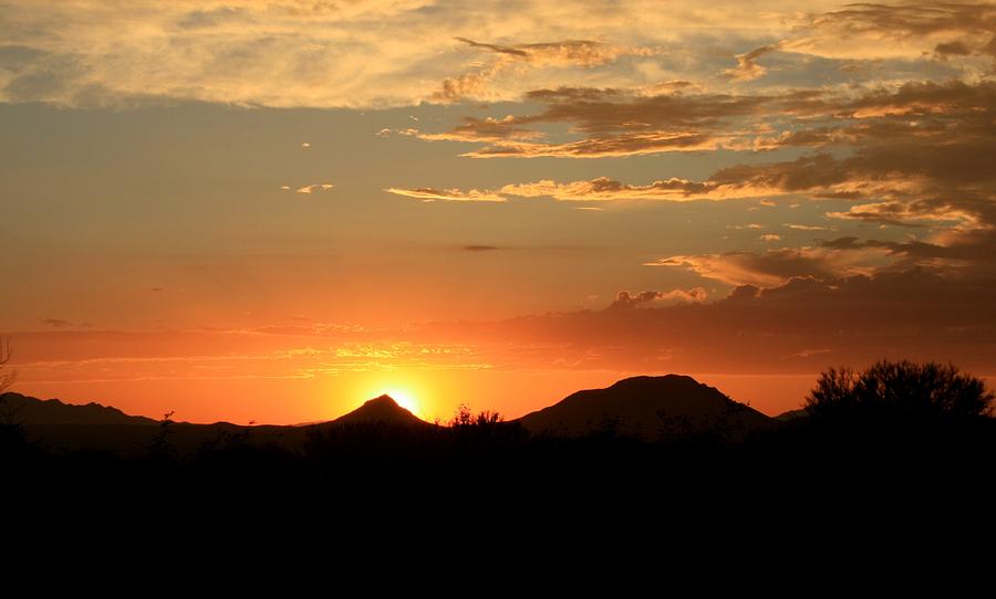 Orange Horizon Photograph by DL Harrison - Fine Art America