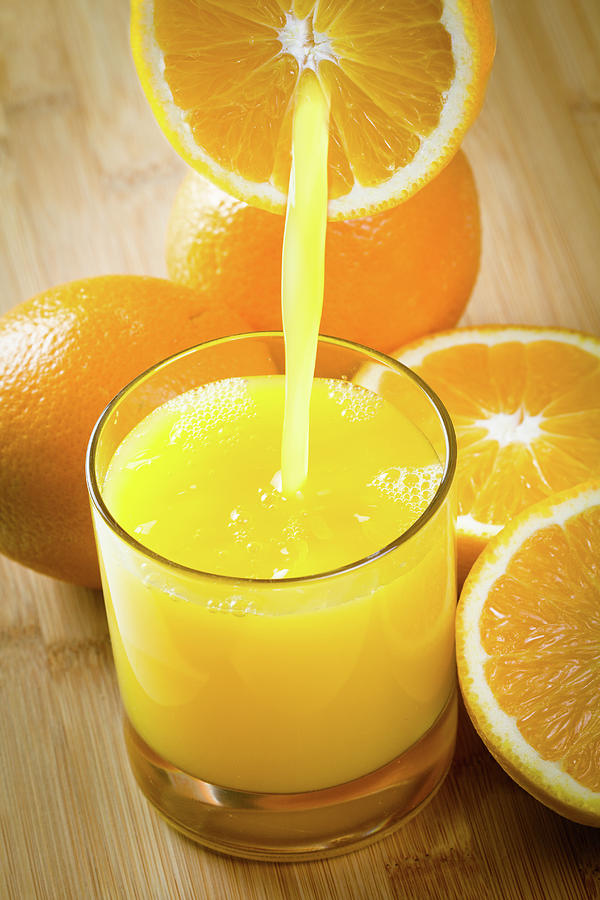 Orange Juice Photograph by Pengpeng