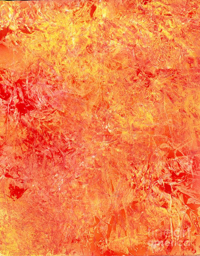 Orange Peel Painting by Bill Richards