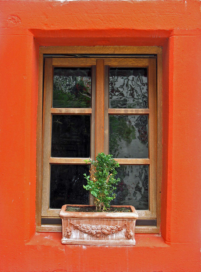 Orange Sill Photograph by Gerry Bates