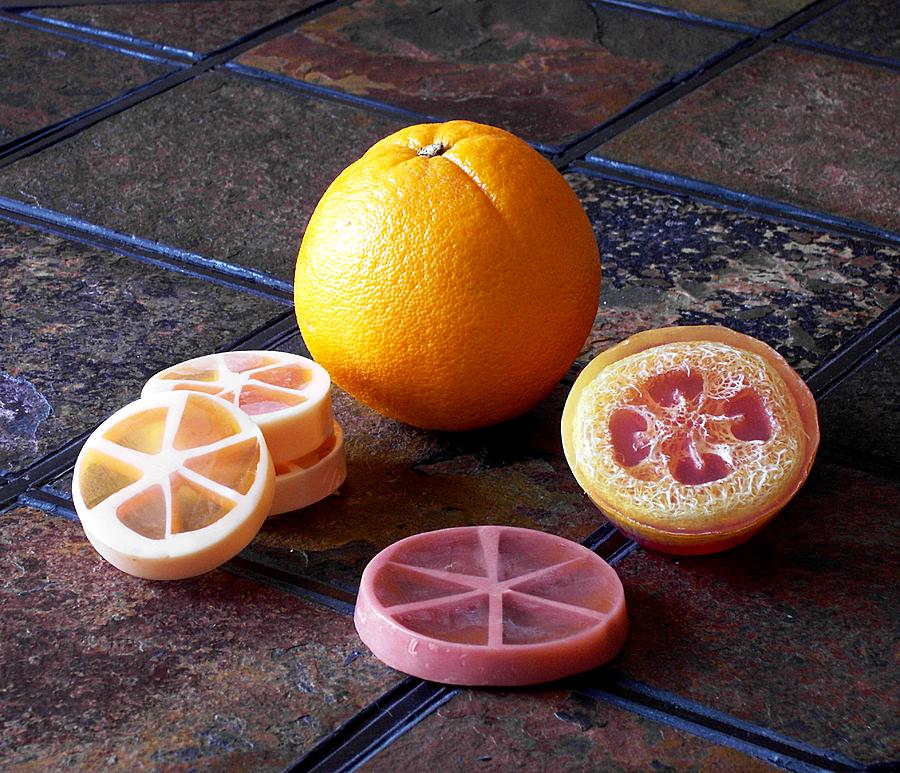 Orange Photograph - Orange Slices Soap by Anastasiya Malakhova