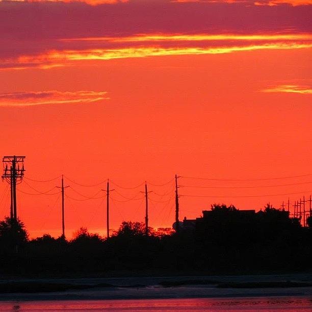 Doac Photograph - Orange Sunrise by Nate Hart