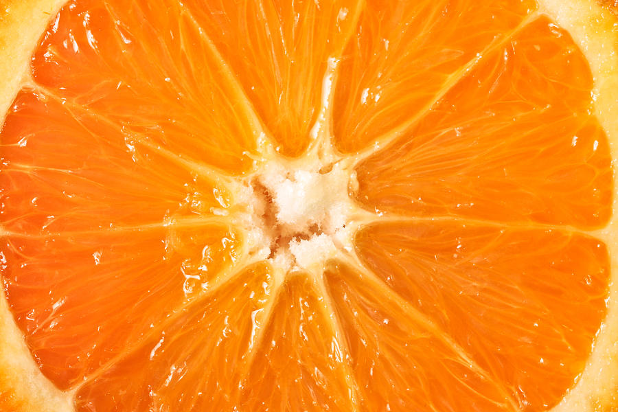 Juice Photograph - Orange  by Tom Gowanlock