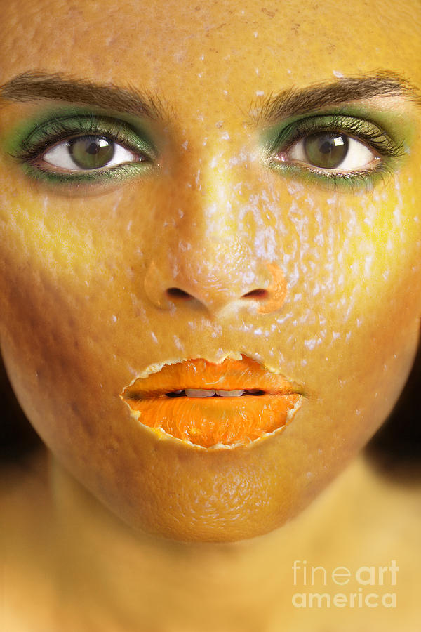 Orange Woman Photograph by Diane Diederich