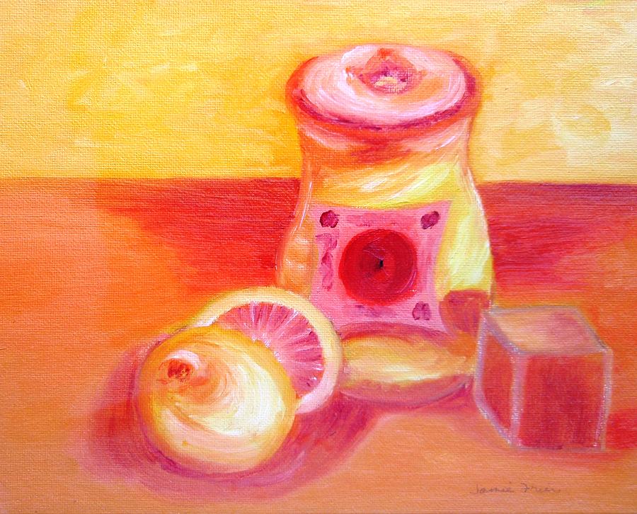 Oranges Painting by Jamie Frier