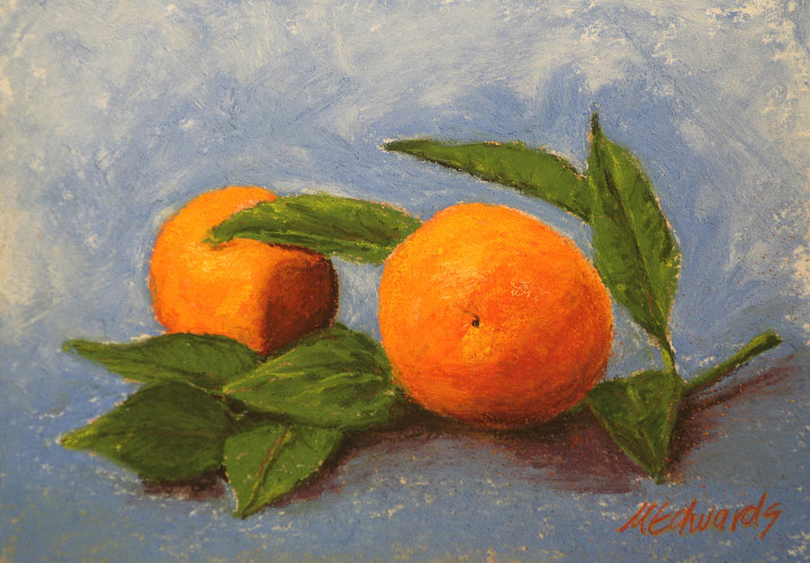 Oranges Pastel by Marna Edwards Flavell