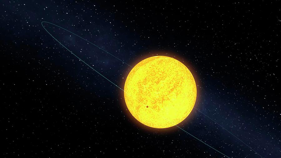 Orbit Of Kepler-10b Exoplanet Photograph by Nasa/kepler Mission/dana Berry/science Photo Library