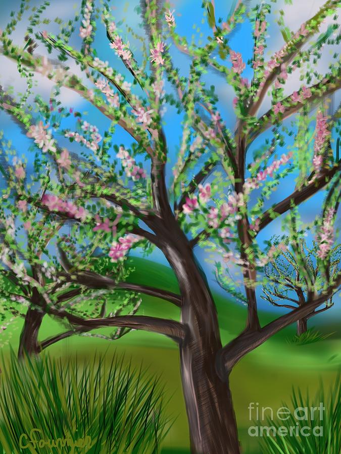 Orchard Blossom Digital Art by Christine Fournier