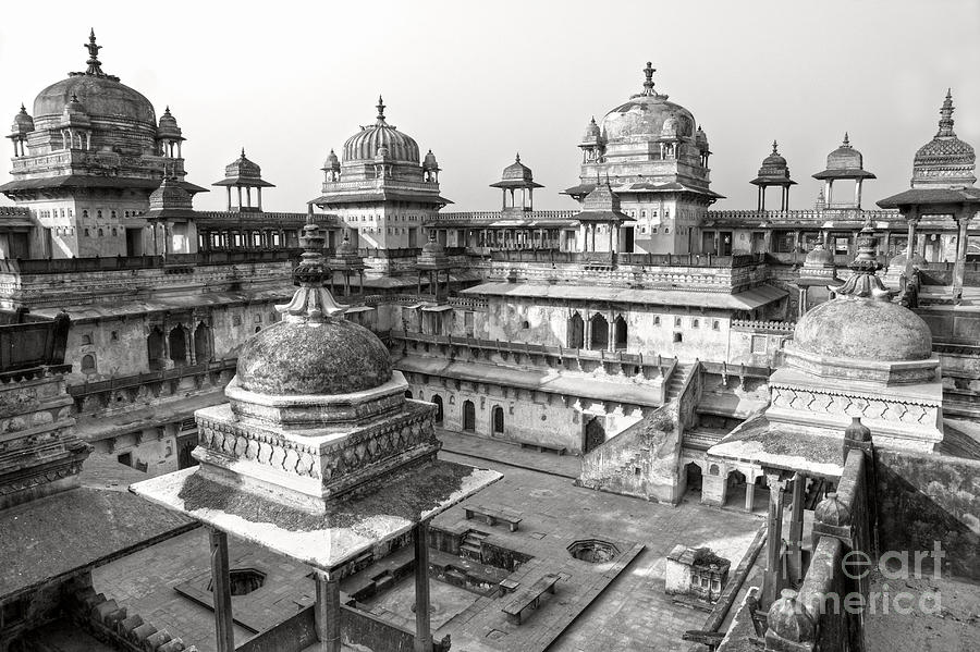 Orchhas Palace - India Photograph by Luciano Mortula