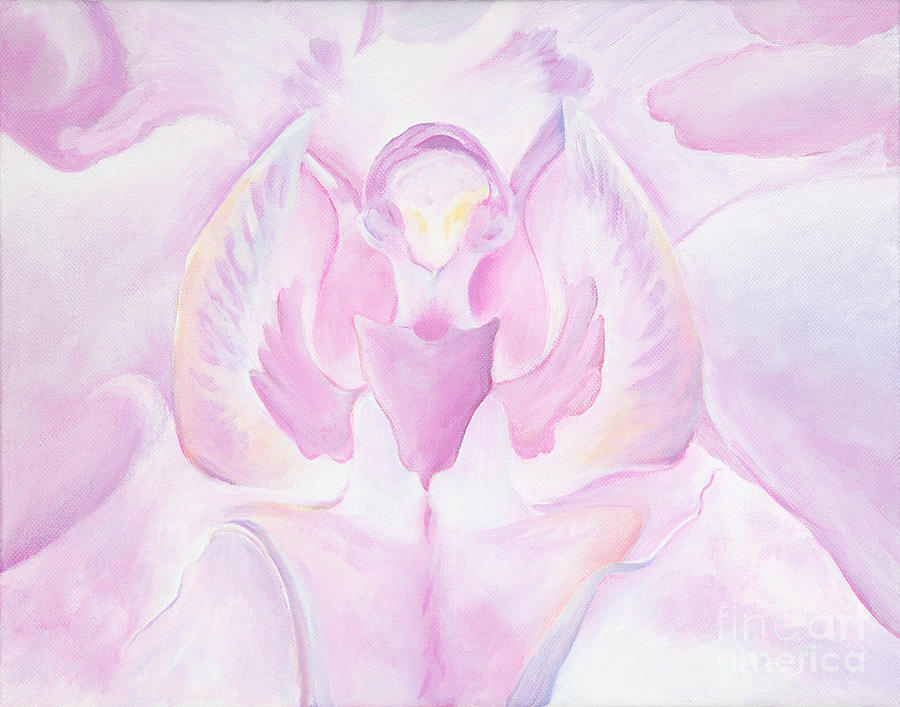 Orchid Essence Painting by Michelle Constantine
