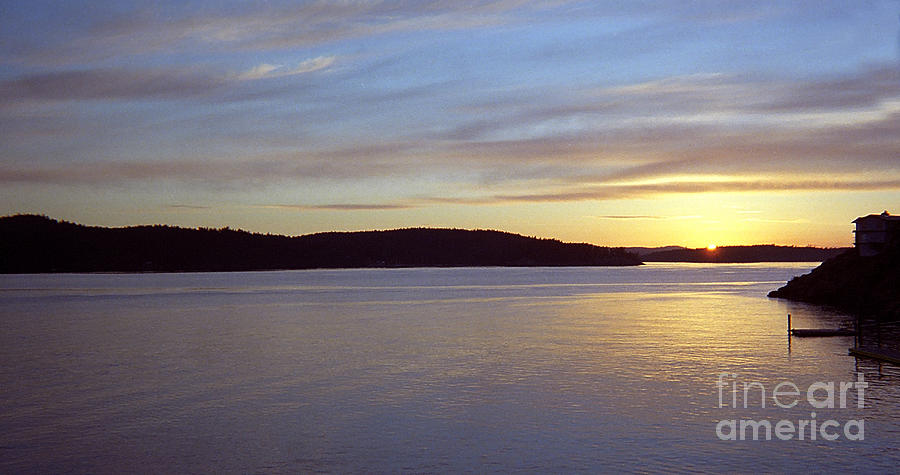 Orcus Island Sunset Photograph by Sharon Elliott