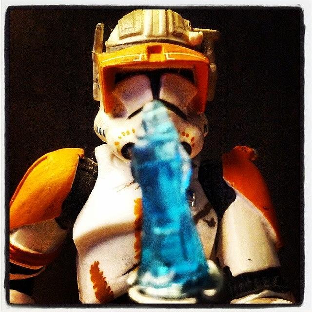 Toy Photograph - Order #starwars #commandercody #toys by Ian Aspden