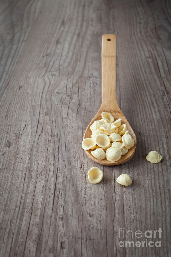 Spoon Still Life Photograph - Orecchiette pasta by Sabino Parente