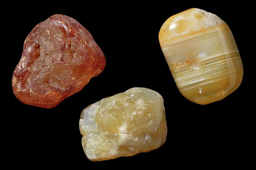 Oregon Beach Agates Photograph by Natural History Museum, London/science Photo Library