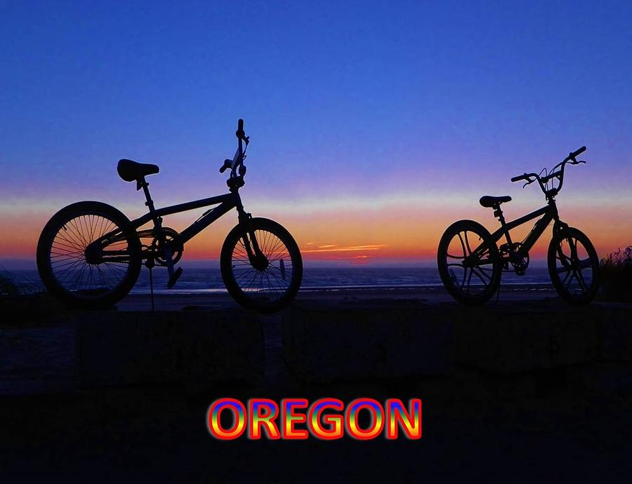 Oregon Bikes Photograph by Gallery Of Hope 