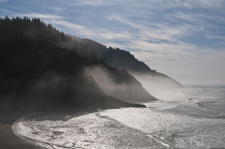 Oregon Coast At Heceta Head Photograph By Greg Vaughn | Fine Art America