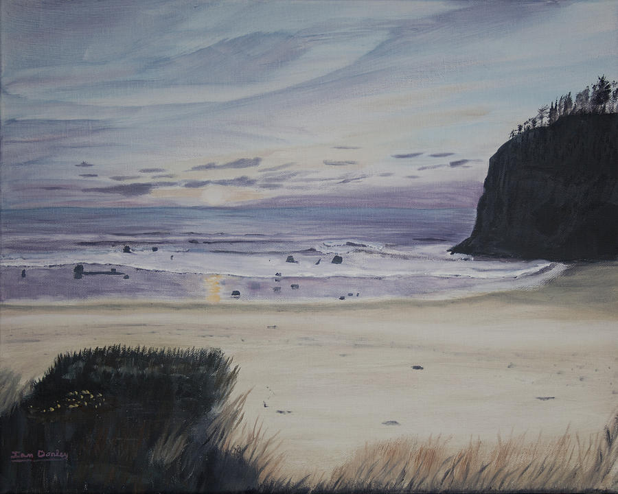 Oregon Coast Painting by Ian Donley