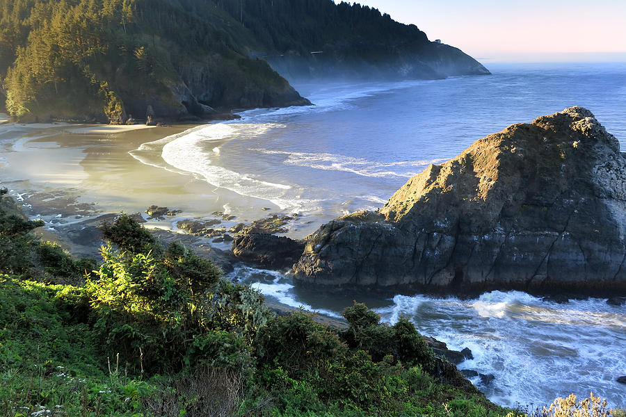 Nature Photograph - Oregon Coast by King Wu
