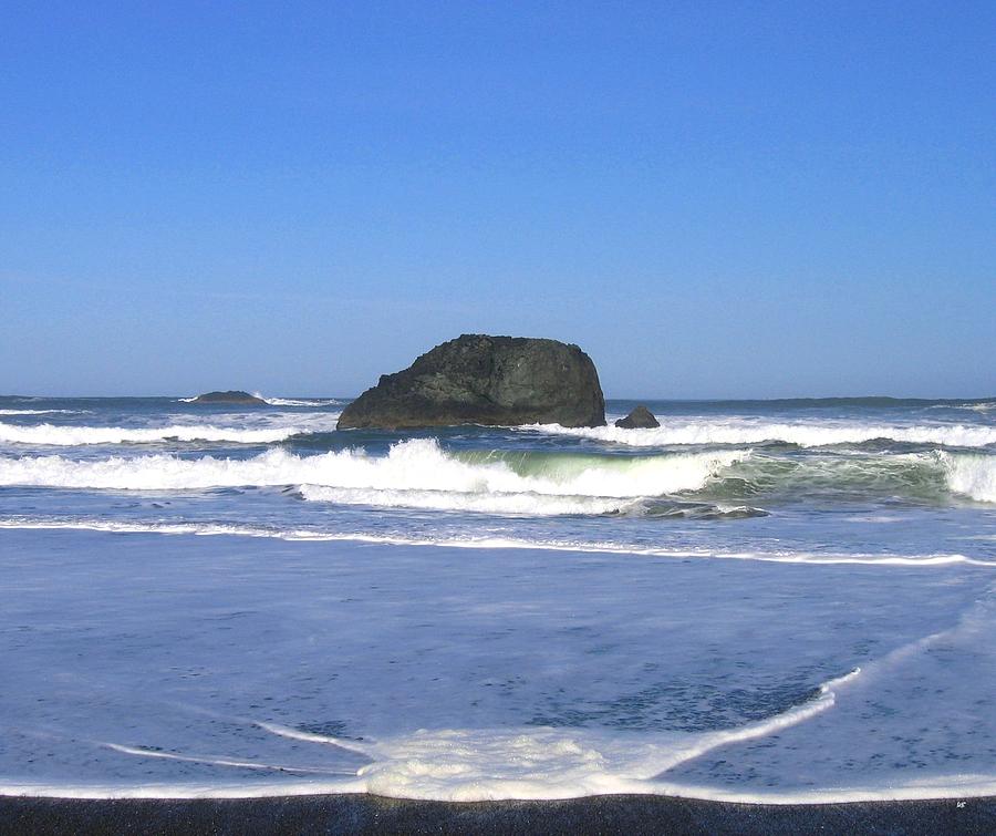 Nature Photograph - Oregon Coast Seascape by Will Borden