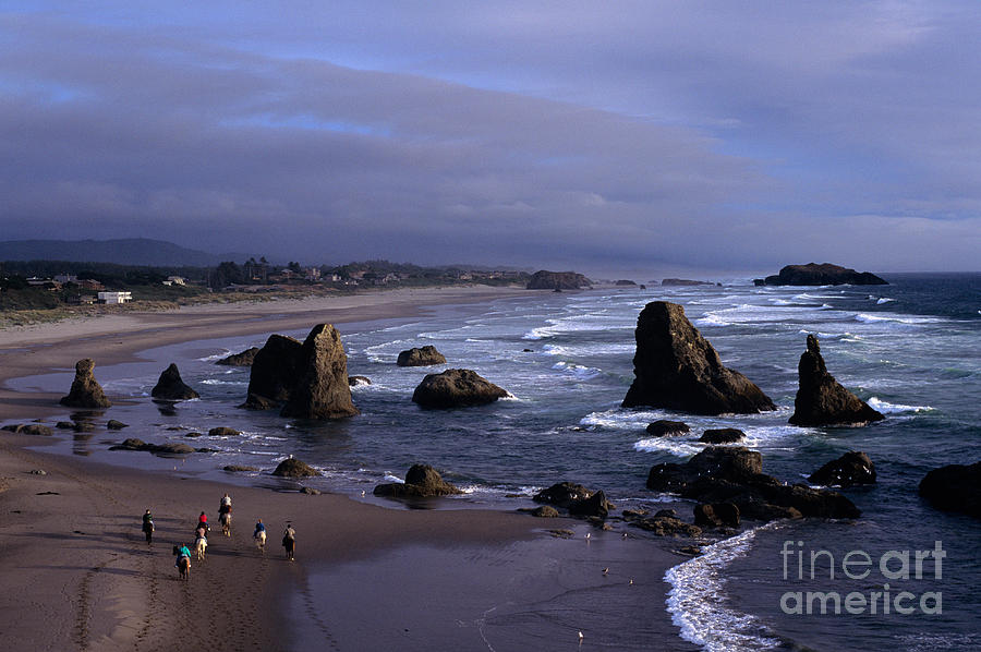 Oregon Coastline Photograph by Jim Corwin