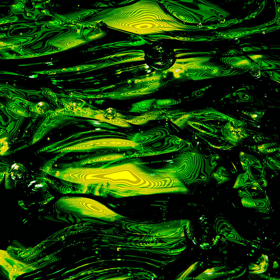 Oregon Ducks Abstract Photograph by David Patterson