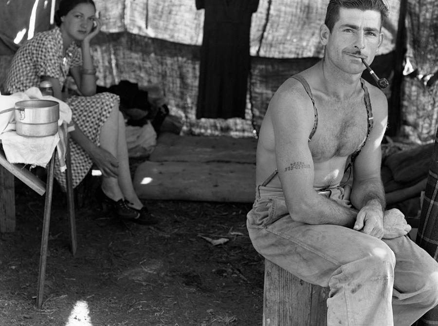 Oregon Lumberjack, 1939 Photograph by Granger