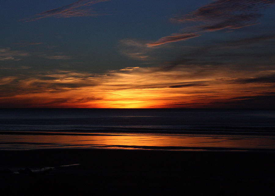 Oregon Sunset Photograph by Teresa Herlinger