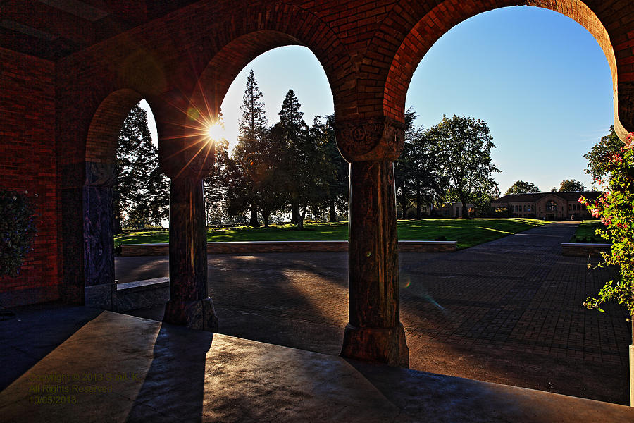 Oregon The Beautiful - Mount Angel Abbey Photograph by Sunil Kulkarni ...