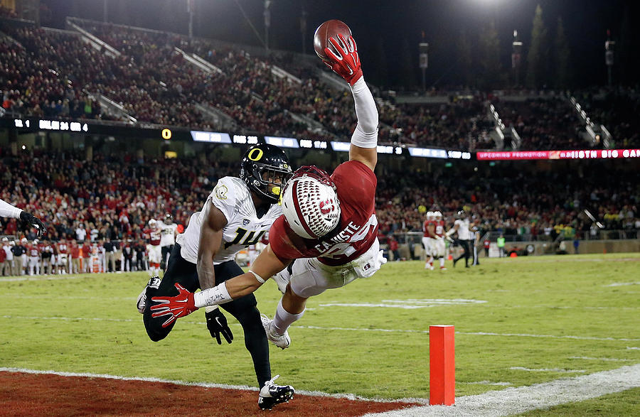 Stanford University Photograph - Oregon V Stanford by Ezra Shaw