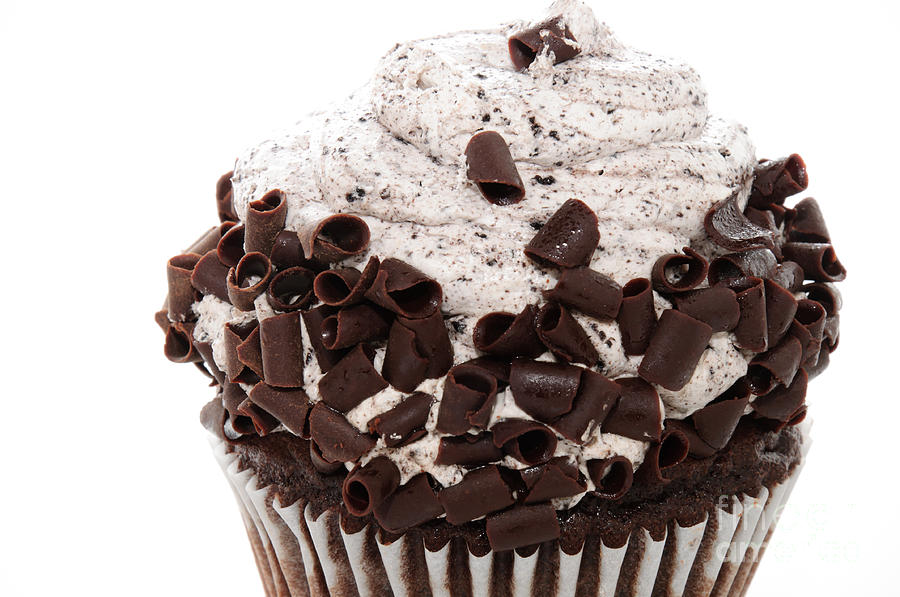 Oreo Cookie Cupcake 2 Photograph by Andee Design