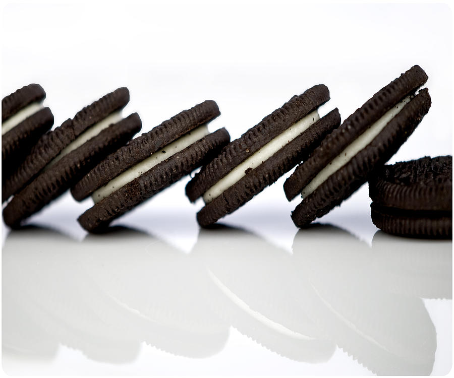 Cookie Photograph - Oreo Cookies by Juli Scalzi