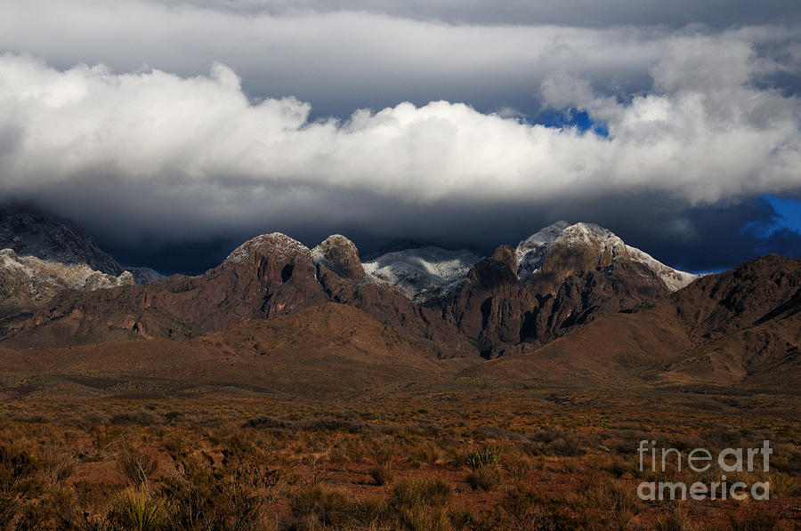 Organ Mountains New Mexico Photograph by Vivian Christopher