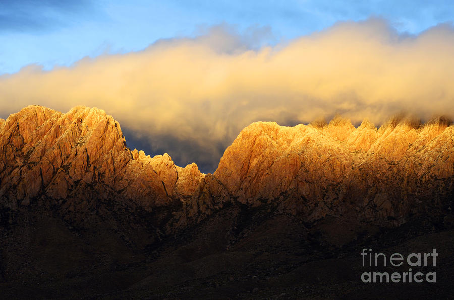 Mountain Photograph - Organ Mountains Symphony Of Light by Bob Christopher