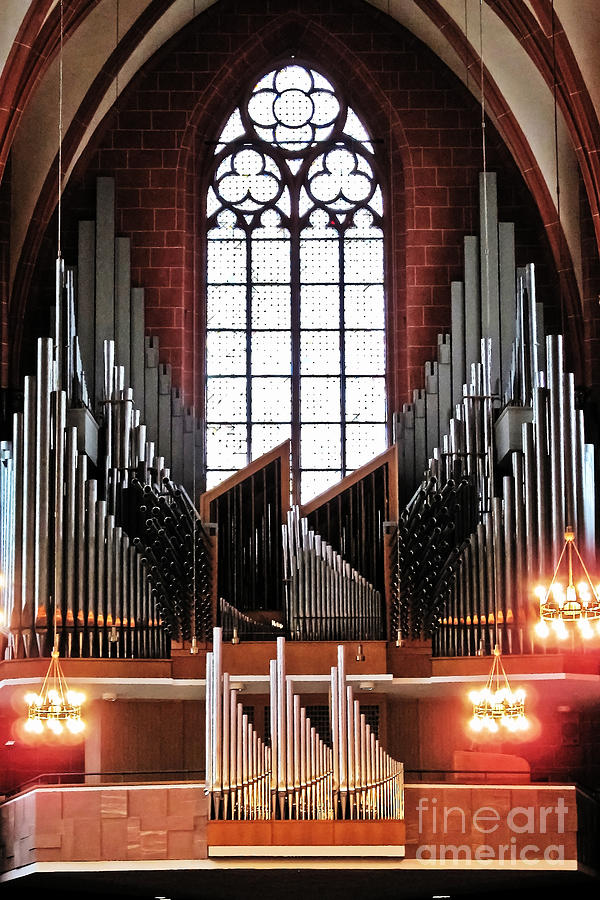 Organ of St. Bartholomew Photograph by Elvis Vaughn