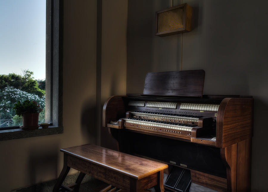 Organ Photograph - Organ With Window by Leonardo Marangi Organ Photograph - Organ With Window by Leonardo Marangi