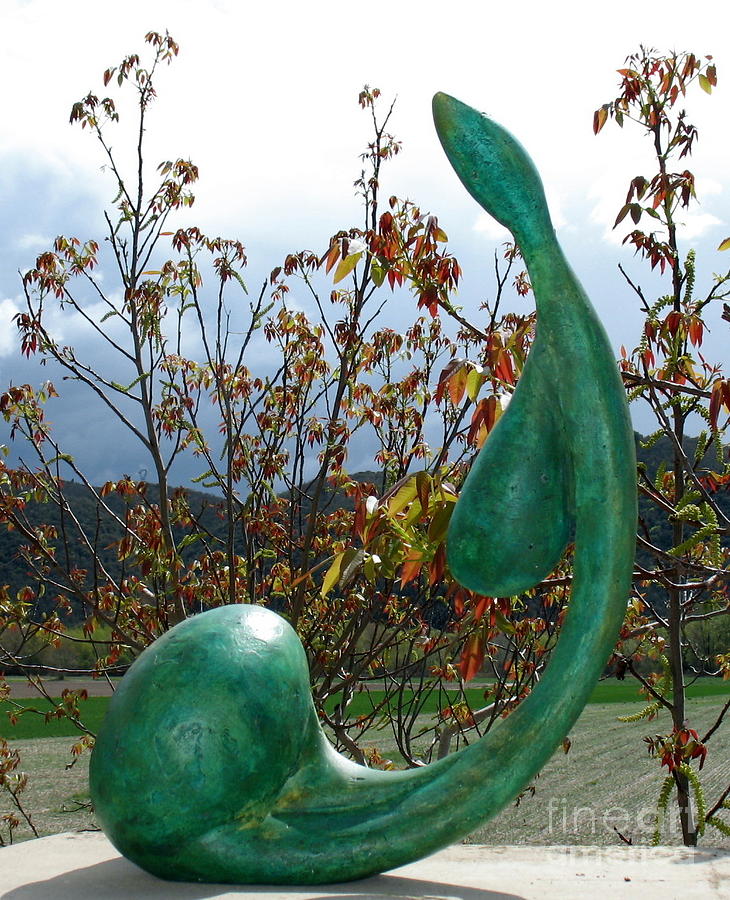 Organic 3 Sculpture by Florence Fitzgerald