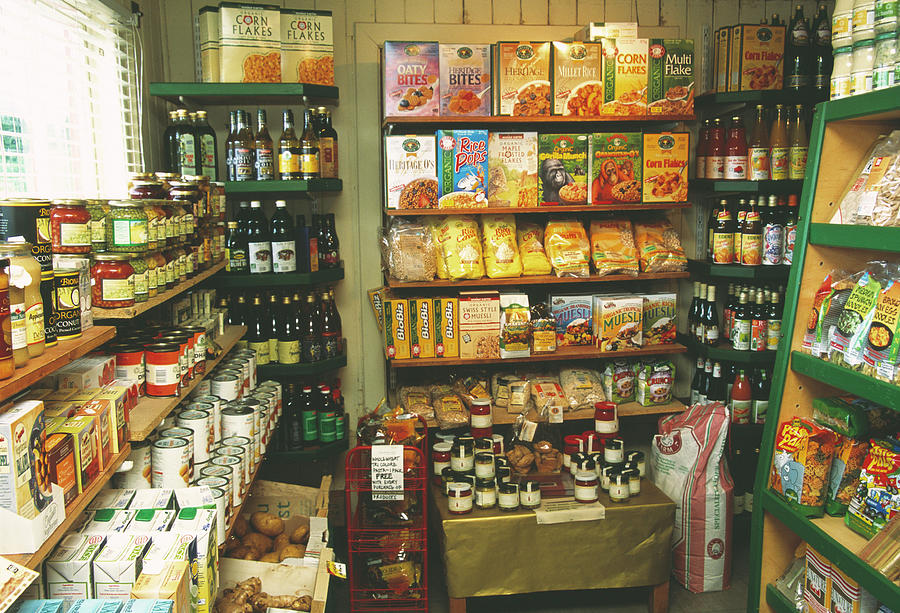 Organic Food Shop Photograph by Antonia Reeve/science Photo Library