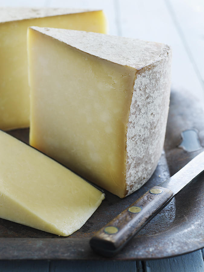 Organic Vermont Cheddar Cheese Photograph by Alexandra Grablewski