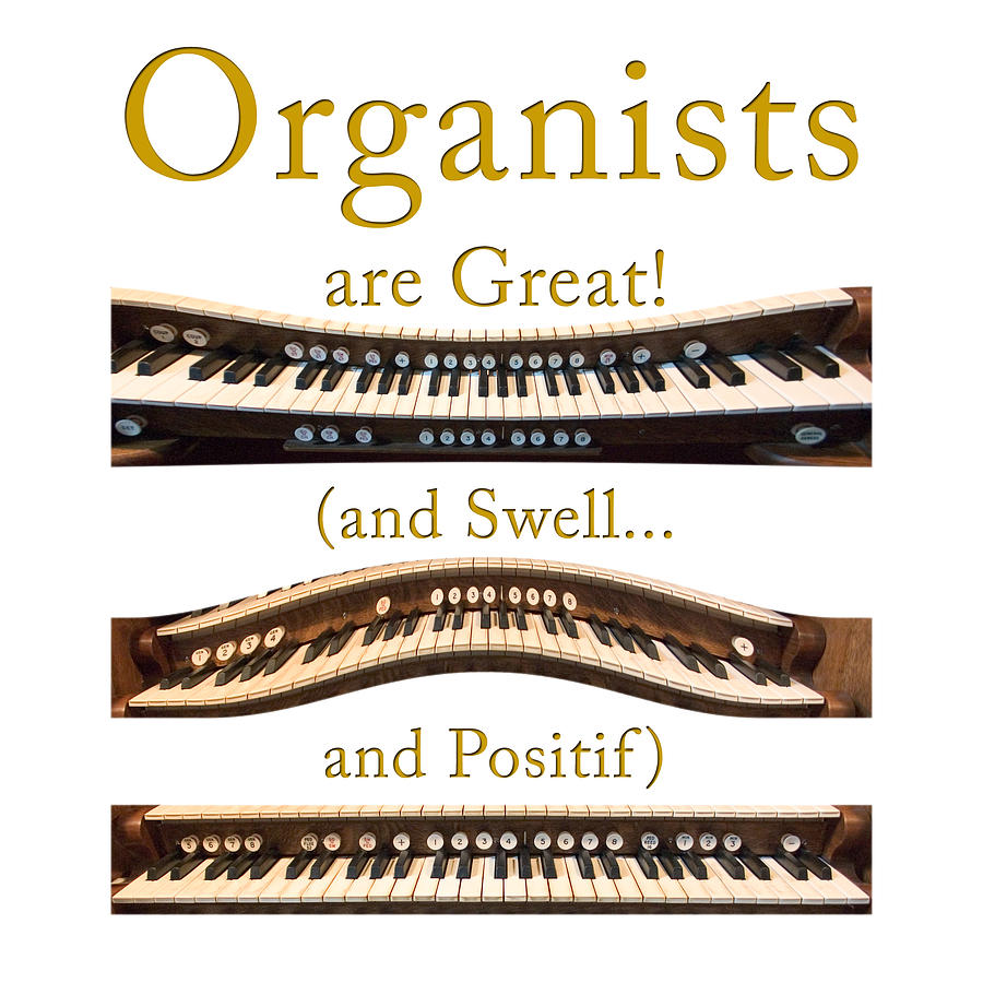 Organists are Great 2 Photograph by Jenny Setchell