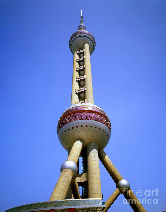 Oriental Pearl Tv Tower Photograph by Rafael Macia