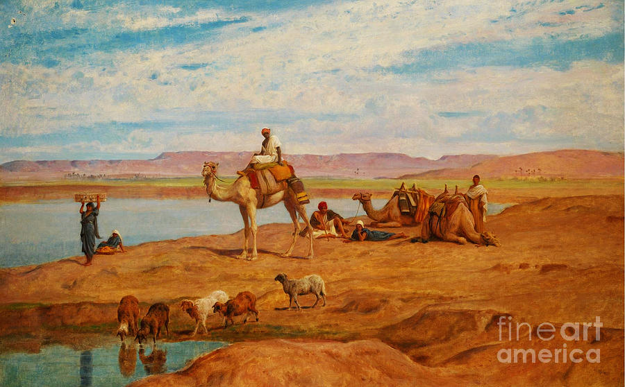 Orientalist Paintings #3 Painting by Celestial Images