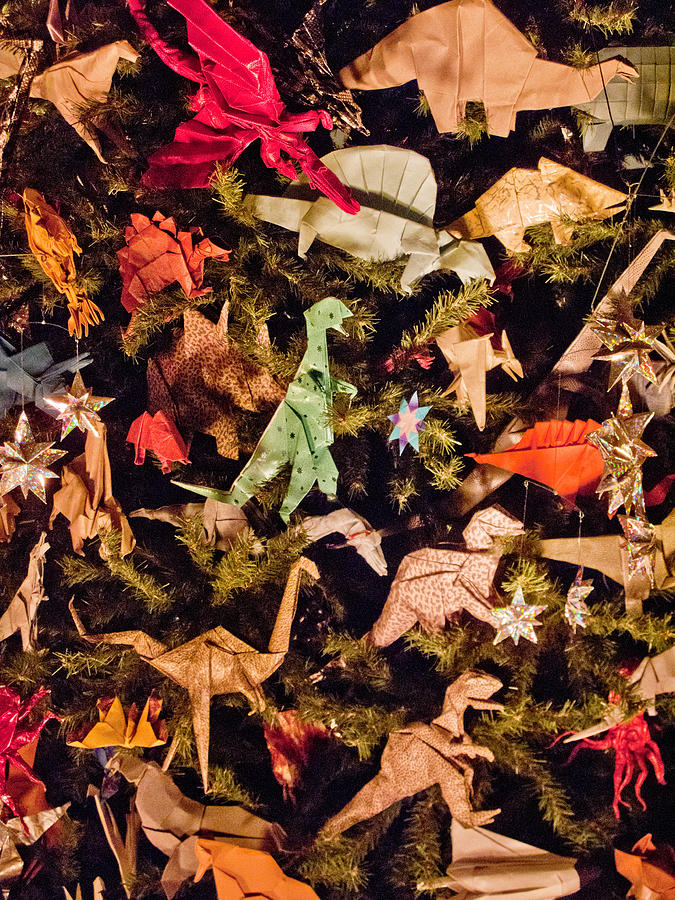 Origami Ornaments Photograph by Spencer Grant