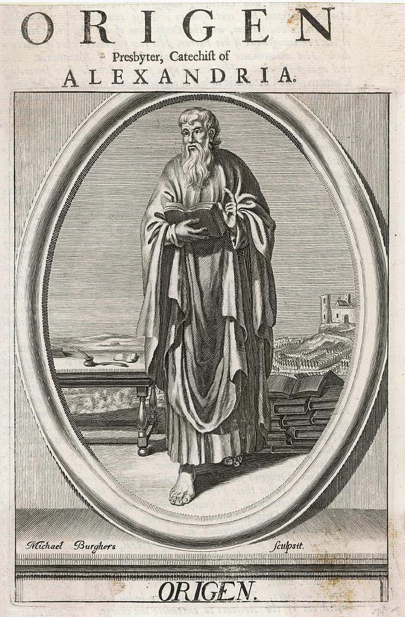 Origen Of Alexandria Christian Writer Drawing by Mary Evans ...