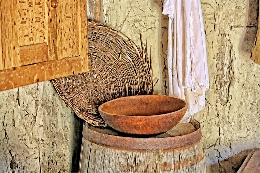 Original Barrel Table  Photograph by Constantine Gregory