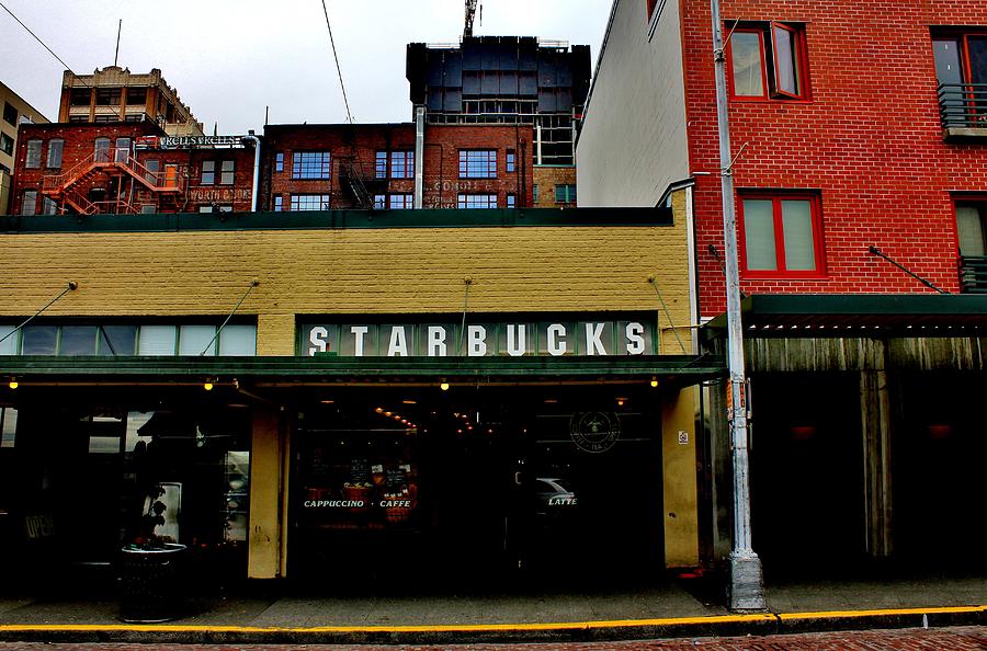 Original Starbucks Photograph by Benjamin Yeager